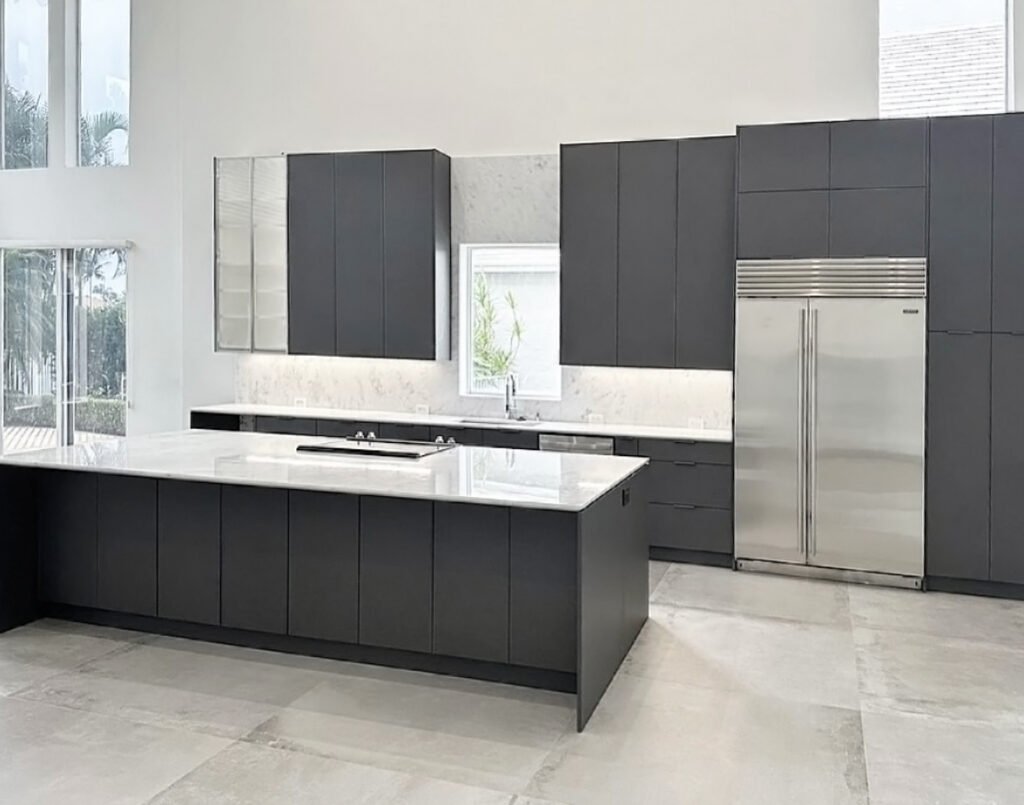 Zonavita kitchen in Guerilla Penelope Material