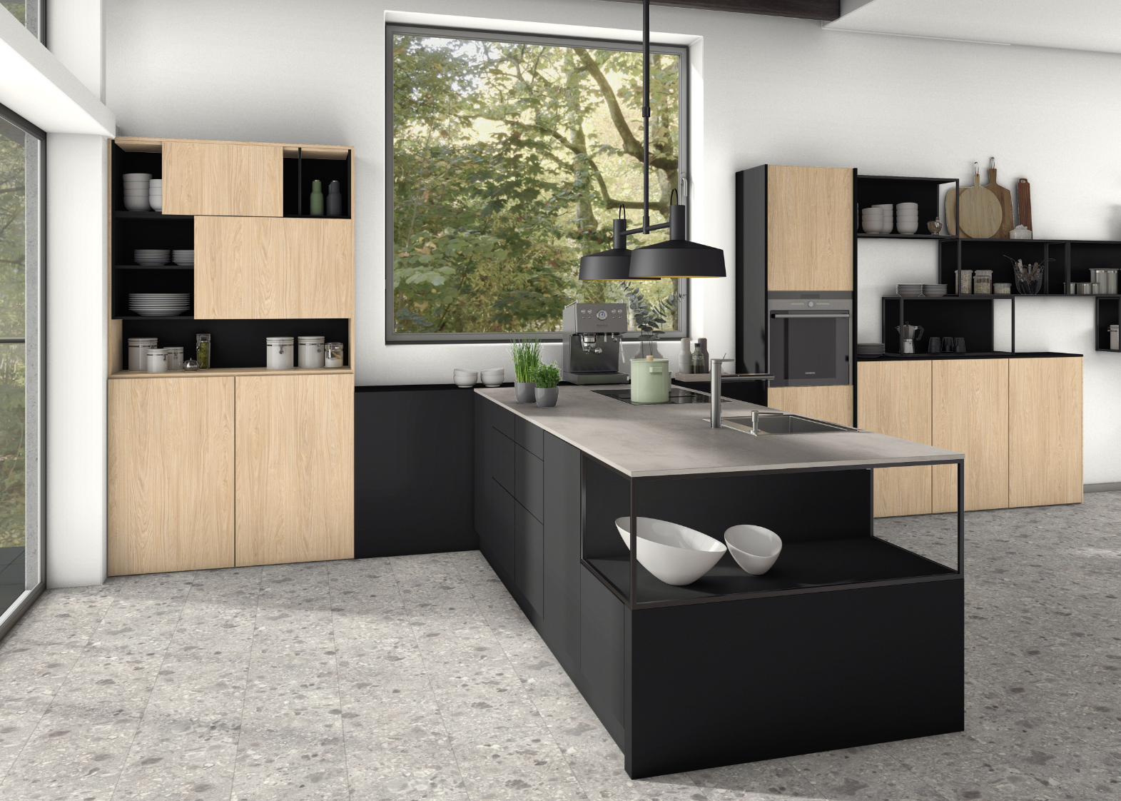 Kitchen in Light Natural Casella Oak